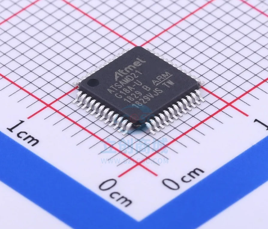 1PCS/LOTE ATSAMD21G18A-AU Package TQFP-48 New Original Genuine Processor/microcontroller IC Chip