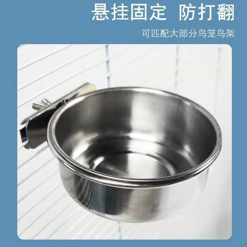 Кормушка для домашних животных из нержавеющей стали противогриль кормление воды