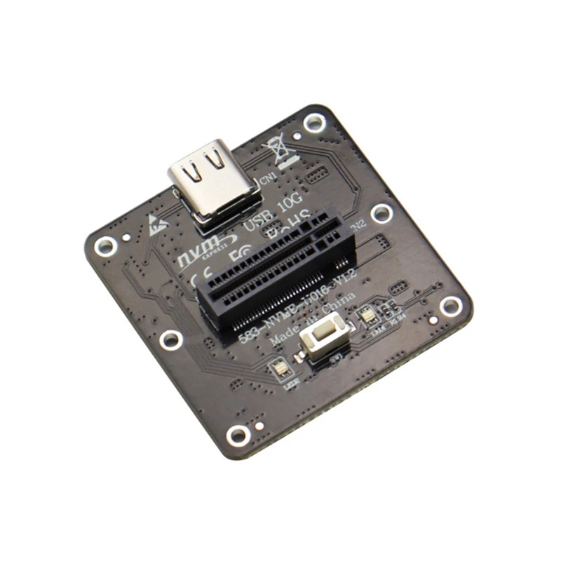 

M2 To USB-C 3.1 Internal Converter Card Adapter 10Gbps Type-C 3.1 Gen 2 For Nvme M2 SSD
