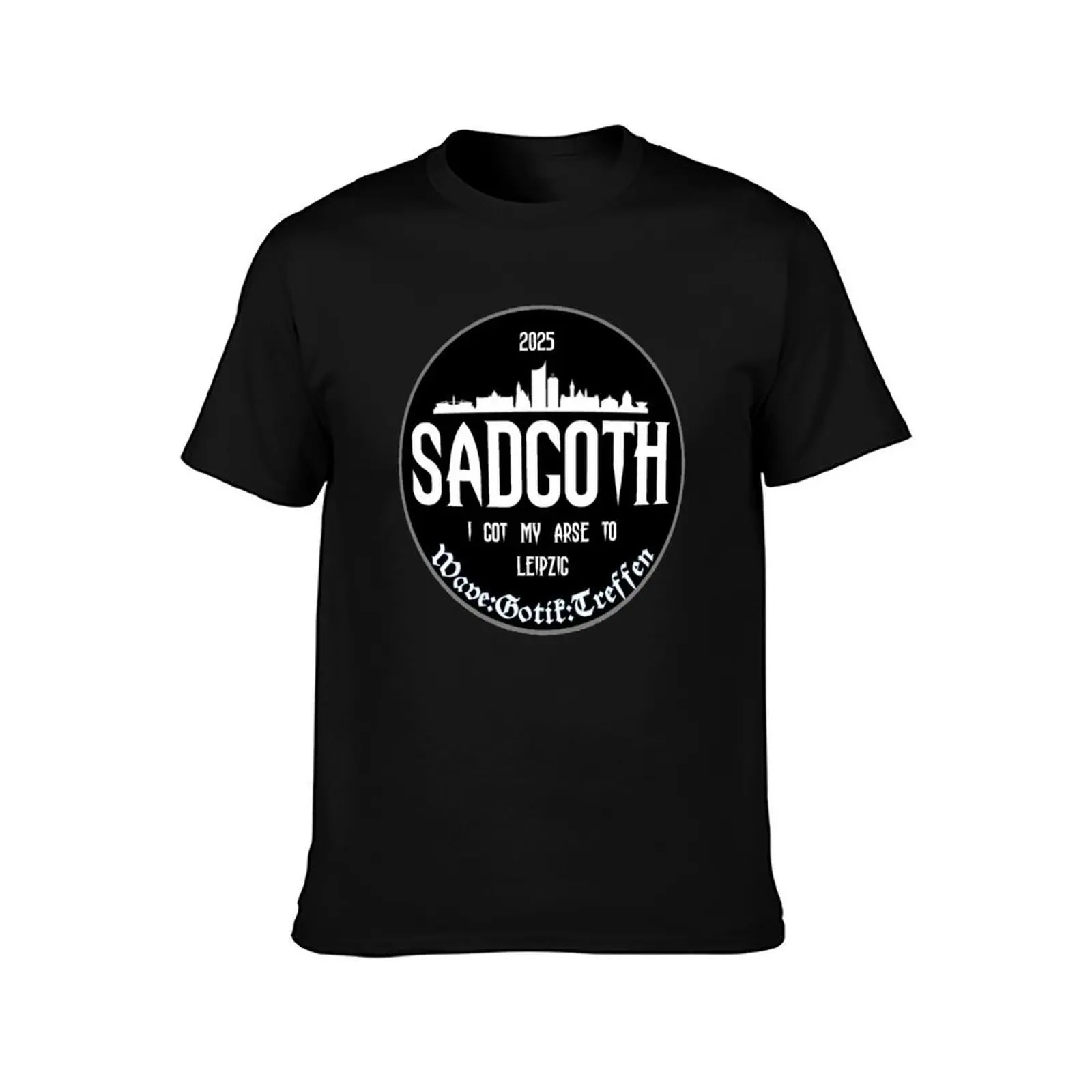 Фото Футболка с принтом Sadgoth.com WGT, быстросохнущая спортивная футболка больших размеров №2