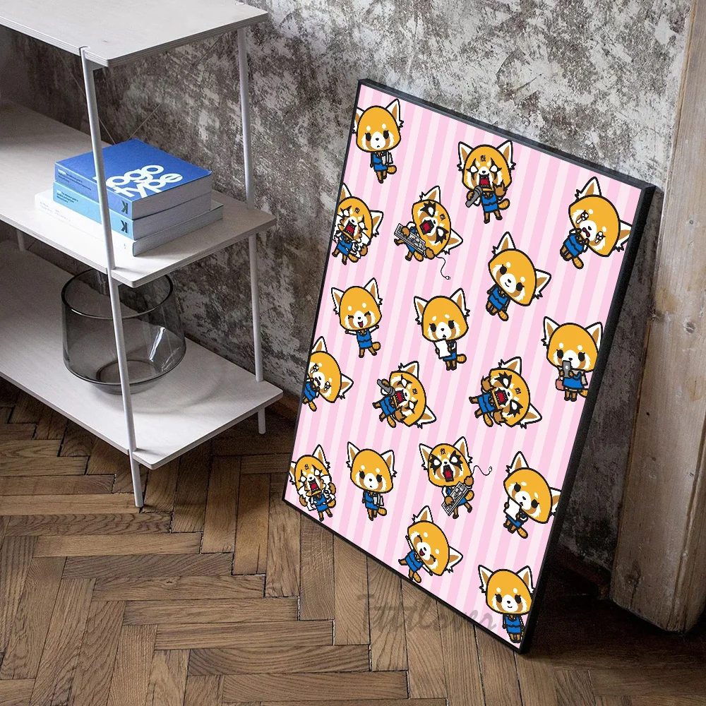 Плакат из аниме-рок с бумажным принтом художественное украшение для дома