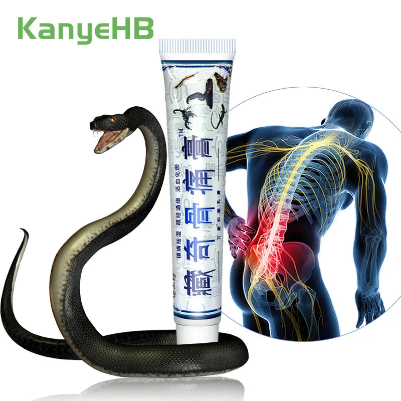 

1pcs Snake Oil Analgesic Ointment Arthritis Back Knee Pain Relief Cream Lumbar Orthopedic Chinese Herbal Medical Plaster S044