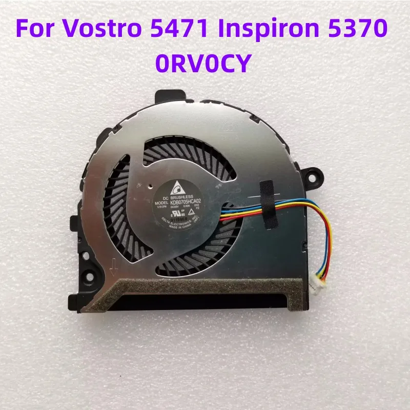

Original For Vostro 5471 Inspiron 5370 Laptop Cooling Fan 0RV0CY