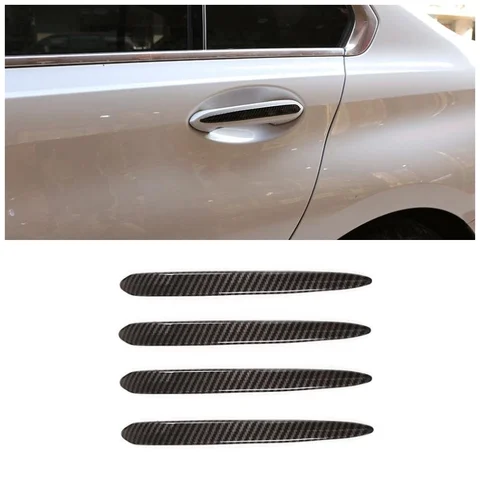 4 шт., хромированные накладки на дверные ручки BMW 5 серии G30 530li 2018 для BMW X4 G02 2018, автомобильные аксессуары