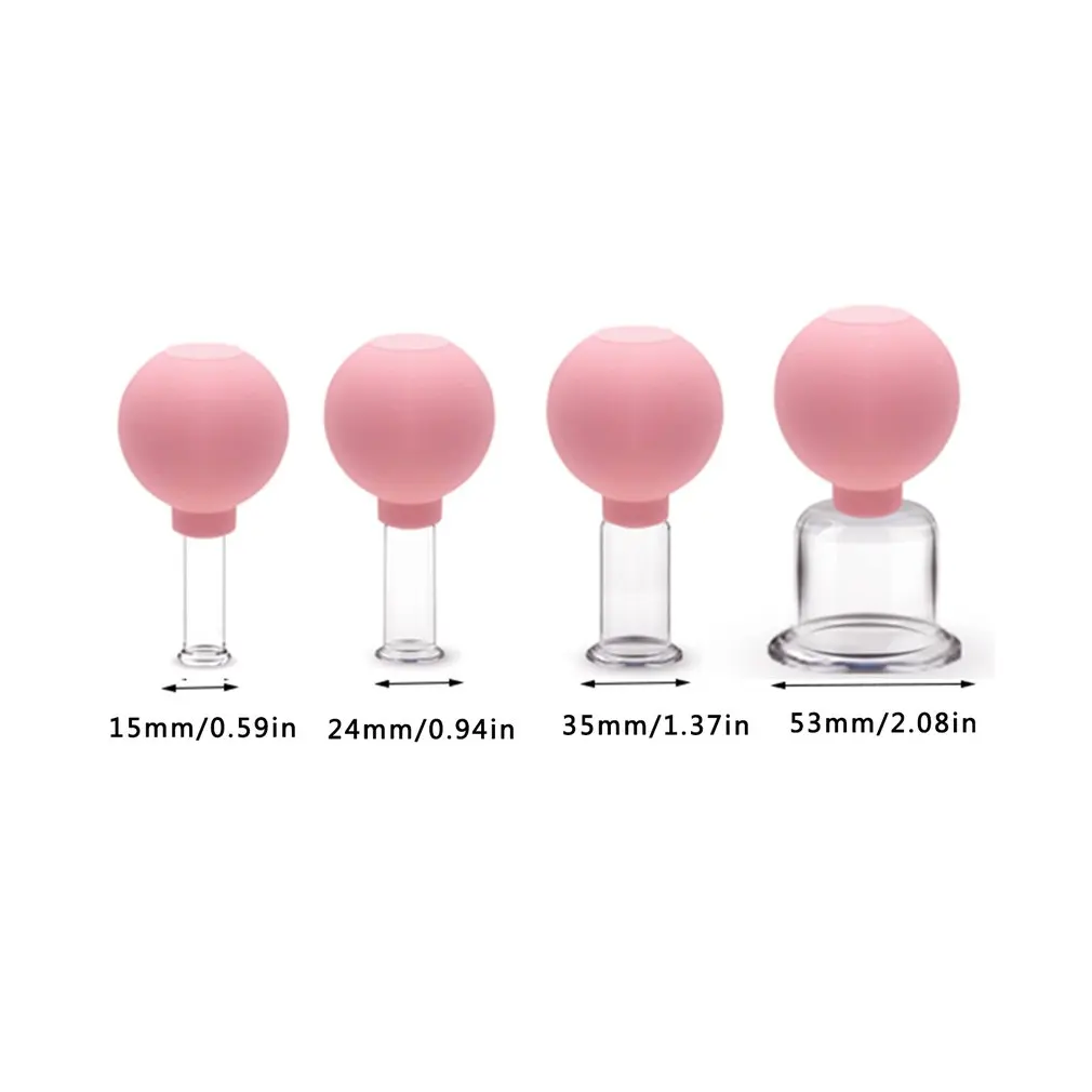 Вакуумные банки стеклянные антицеллюлитный массаж для лица акупунктура