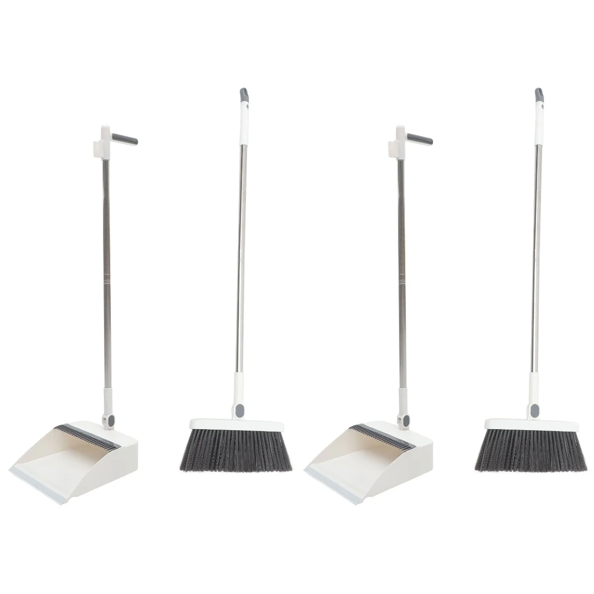 

2 Sets Home Broom and Dustpan Home Cleaning Supplies Supple Broom Garbage