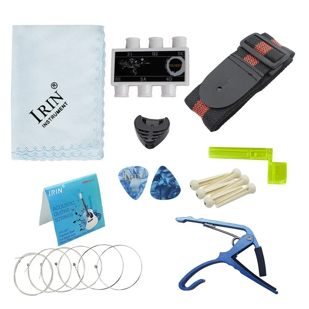 

Guitar Accessories Set Guitar Capo/Tuner/Picks/Guitar Pure Copper Strings 1-6 Guitar repair tools for Electric Guitar Parts