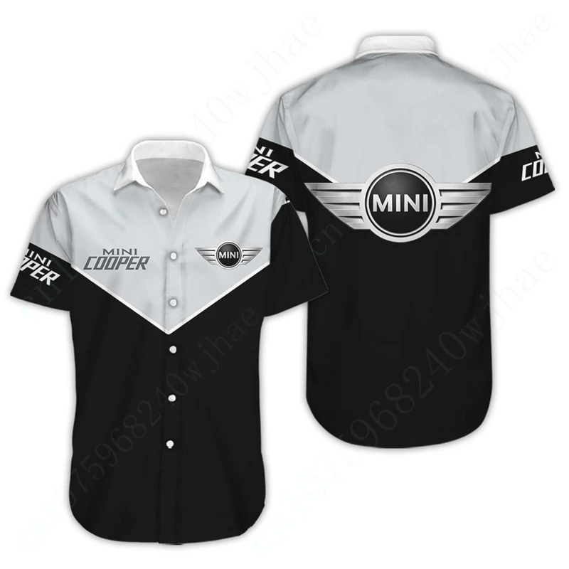 

Mini Unisex Clothing Anime Shirts For Men Women Luxury Button Cardigan Casual Shirts And Blouses Harajuku Oversized T-shirt