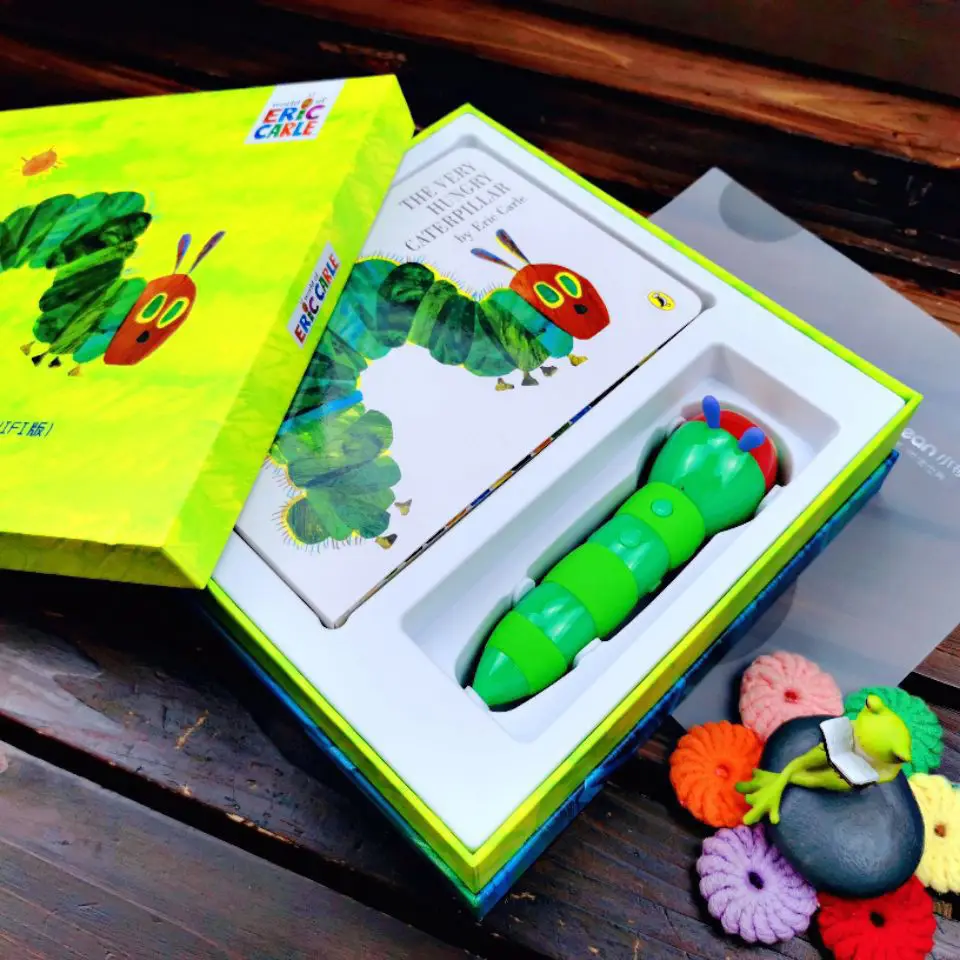 

2022 New WIFI Smart Point Reading Pen Version of The Caterpillar Point Reading 32G Supports Over 1500+ Original Point Reading