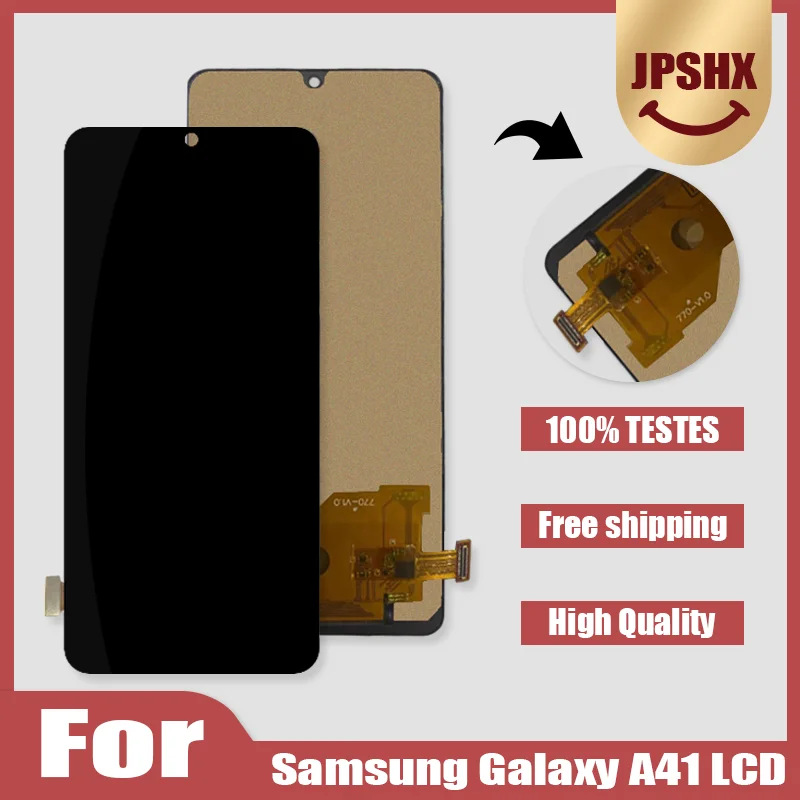 

ЖК-дисплей 6,1 "для Samsung Galaxy A41 A415 A415F/DS A415F, дисплей с сенсорным экраном и дигитайзером в сборе, ремонтные детали, протестированы, оригинал
