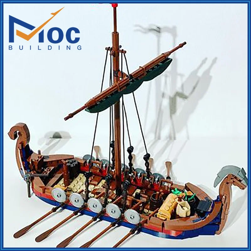 Military Warships Naval Vessel Ship Goat Boats Bricks Model Diy Kid Assmble Toy Gift