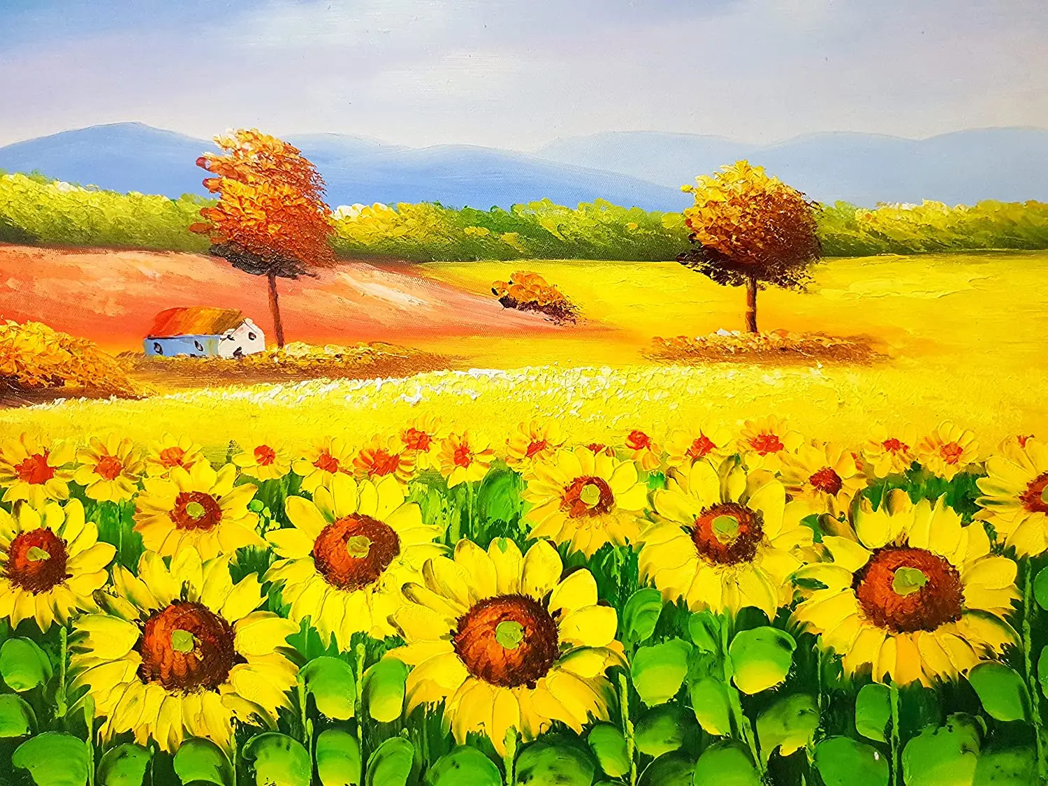 

Sunflower garden wooden toys 3d puzzle for adults jigsaw puzzle