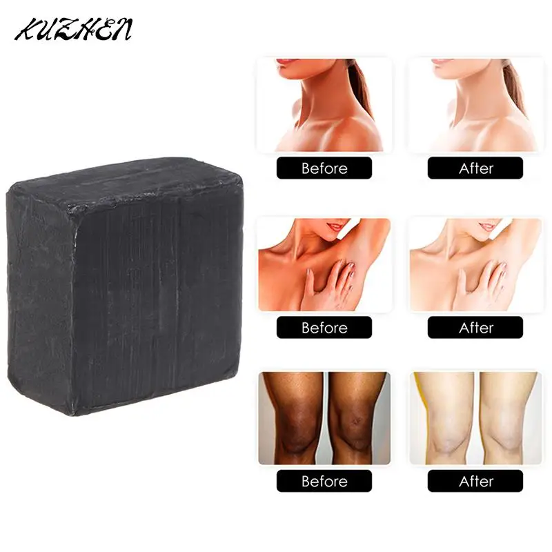 

100g Bamboo Charcoal Whitening Soap Skin Cleansing Bleaching Remove Darkness Blackhead, Acne Oil Treatment Face Body Care