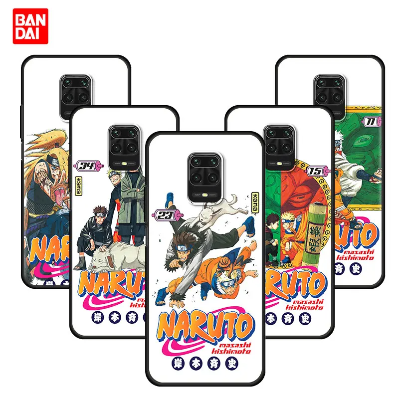 

Naruto Manga Character Case for Xiaomi Redmi Note 7 8 9 9s 10 11 8T 11T Pro Plus 5G 4G Silicone Couple Thin Korea Cover Matte
