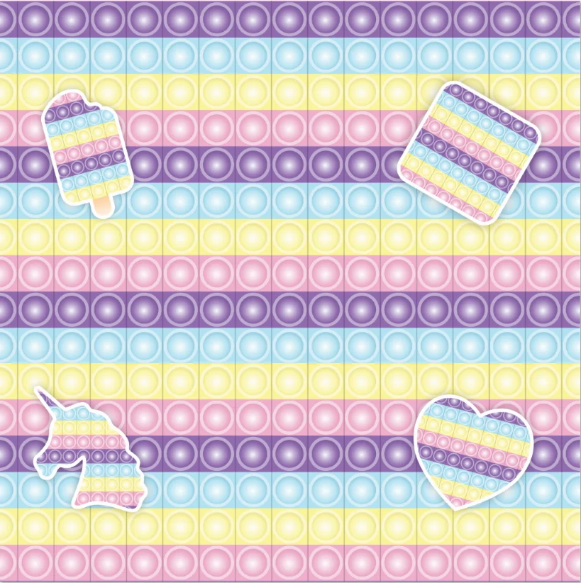 

8x8 футов персонализированный пастельный цвет кекс мороженое игрушка на день рождения Bash фото фон бесшовный винил 240 см x 240 см