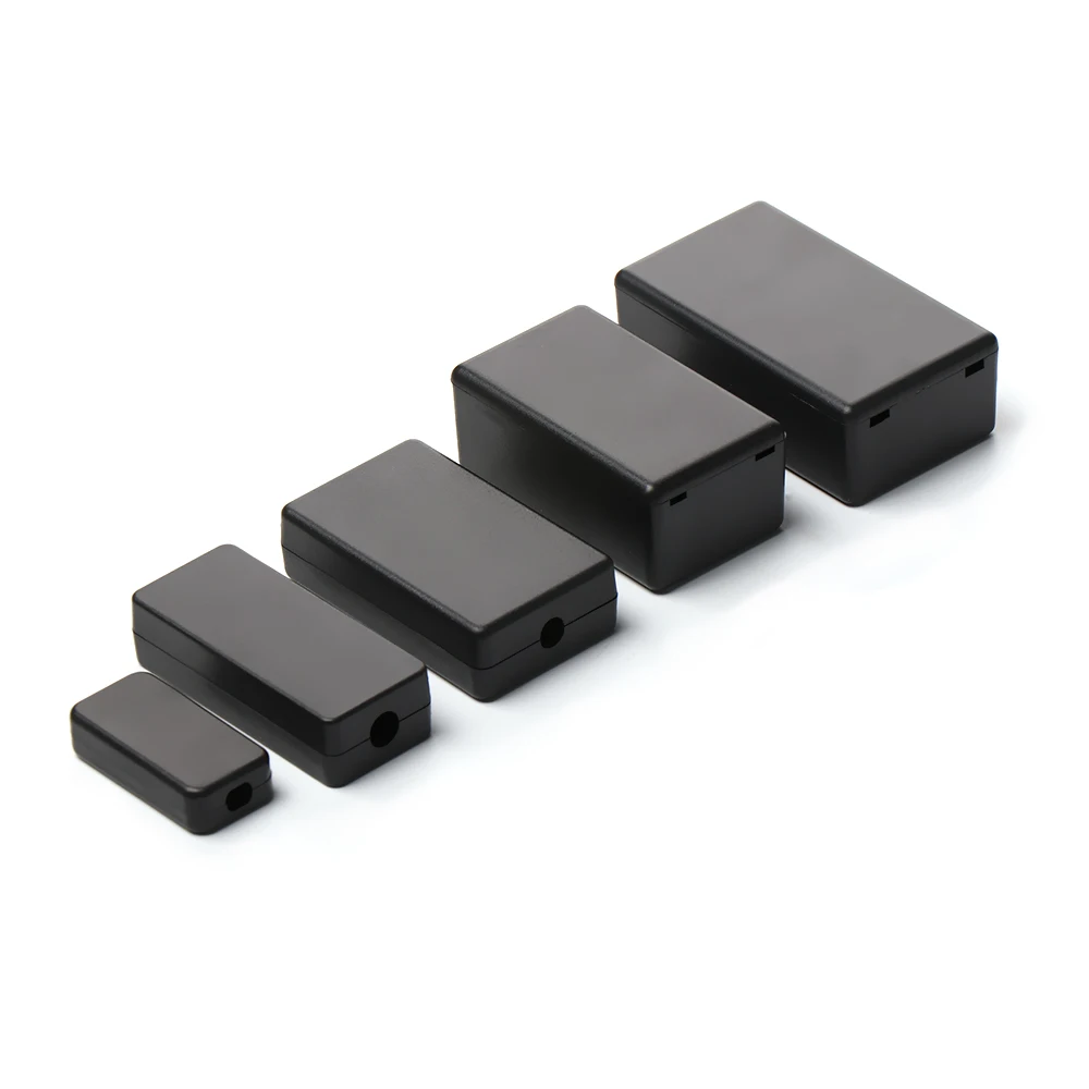 

1pc Waterproof Black/white Housing Instrument Case ABS Plastic Project Box Storage Case Enclosure Boxes Electronic Supplies