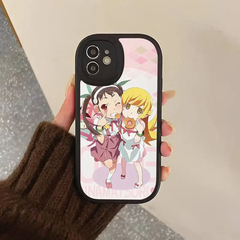 Shinobu Oshino Monogatari Phone Case Hard Leather Phone Case For iPhone 14 13 12 Mini 11 14 Pro Max Xs X Xr 7 8 Plus 6 6s