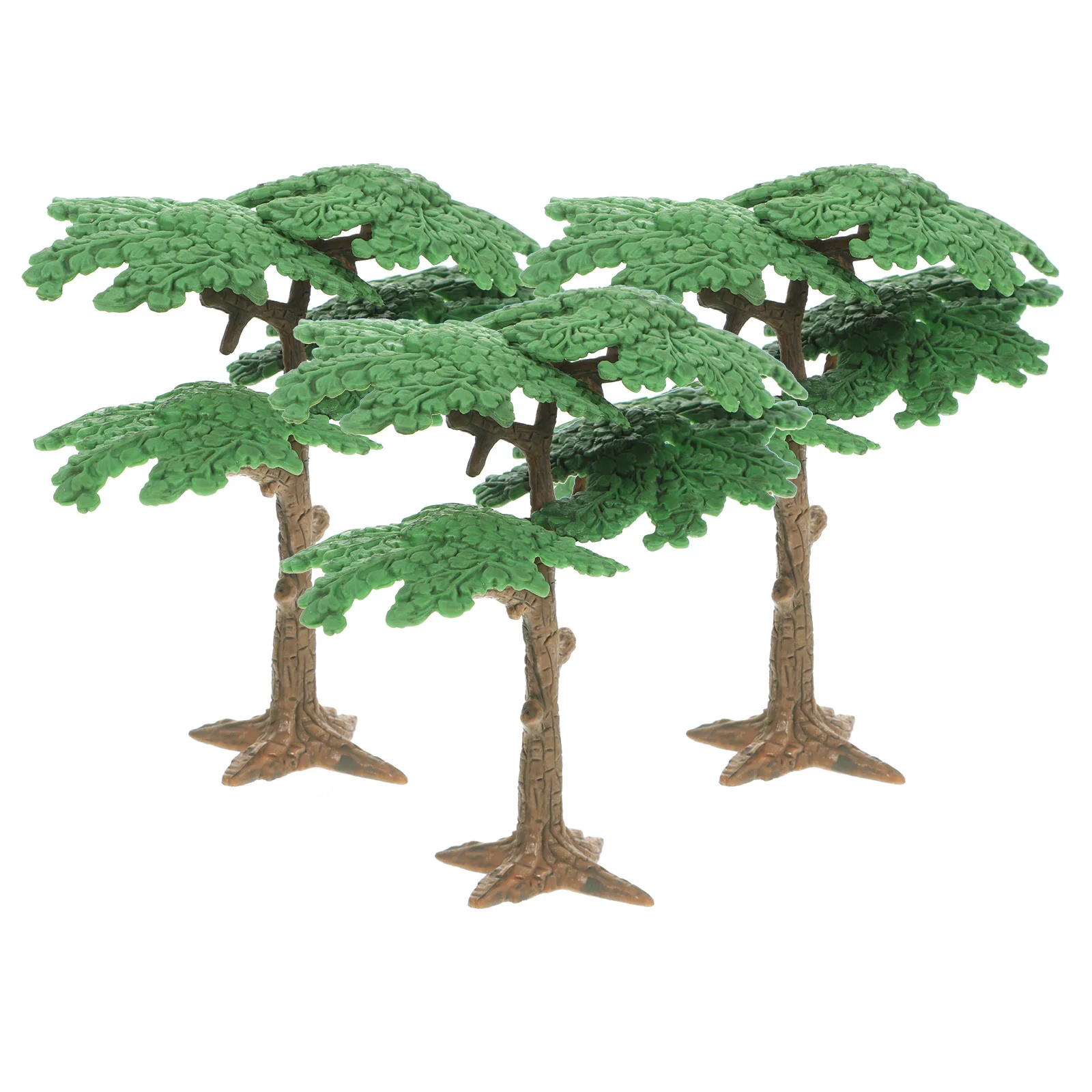 

3PC Simulated Landscape Tree Model Mini Pine Tree Cypress Model Funny Kids Tree Toy Tree Decor Vivid Fake Tree Model for Home