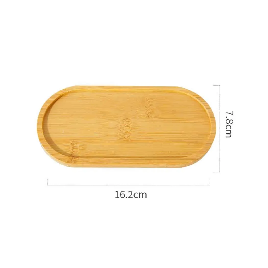 

Tray Stand For Flowers Bamboo Wood Saucer Plant Tray Plant Flower Stand Favor Succulent Pot Tray Decor Flower Pot Bandeja