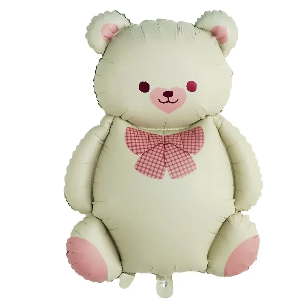 Радужный торт медведь фольгированный шар Globos