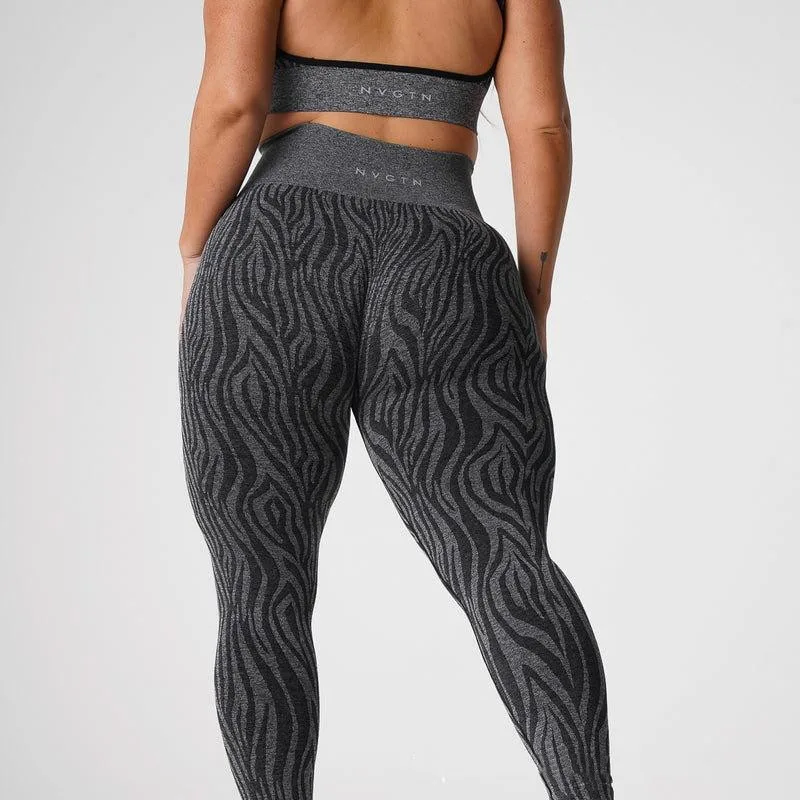 Speriqi Yoga Leggings for Women Breathable Zebra Print Slimming Fitness Fashion Comfortable stretch Push Up Pants Fashion Gym