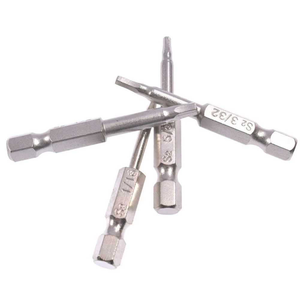 1 шт. 50 мм Шестигранная Отвертка S2 стальной ключ сверло с магнитным наконечником