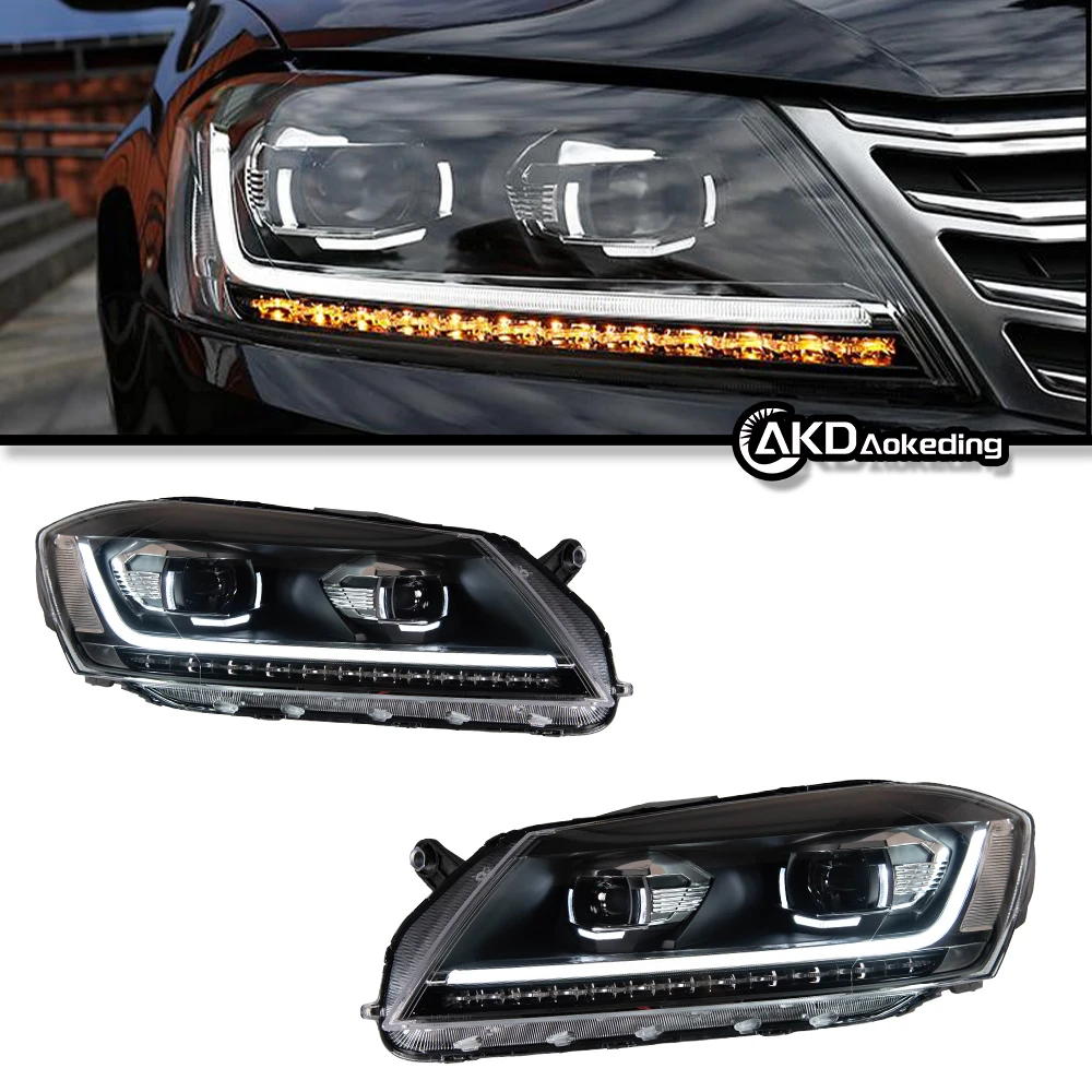 Автозапчасти фары для Passat B7 европейская версия 2011-2015 новинка стиль детской лампы