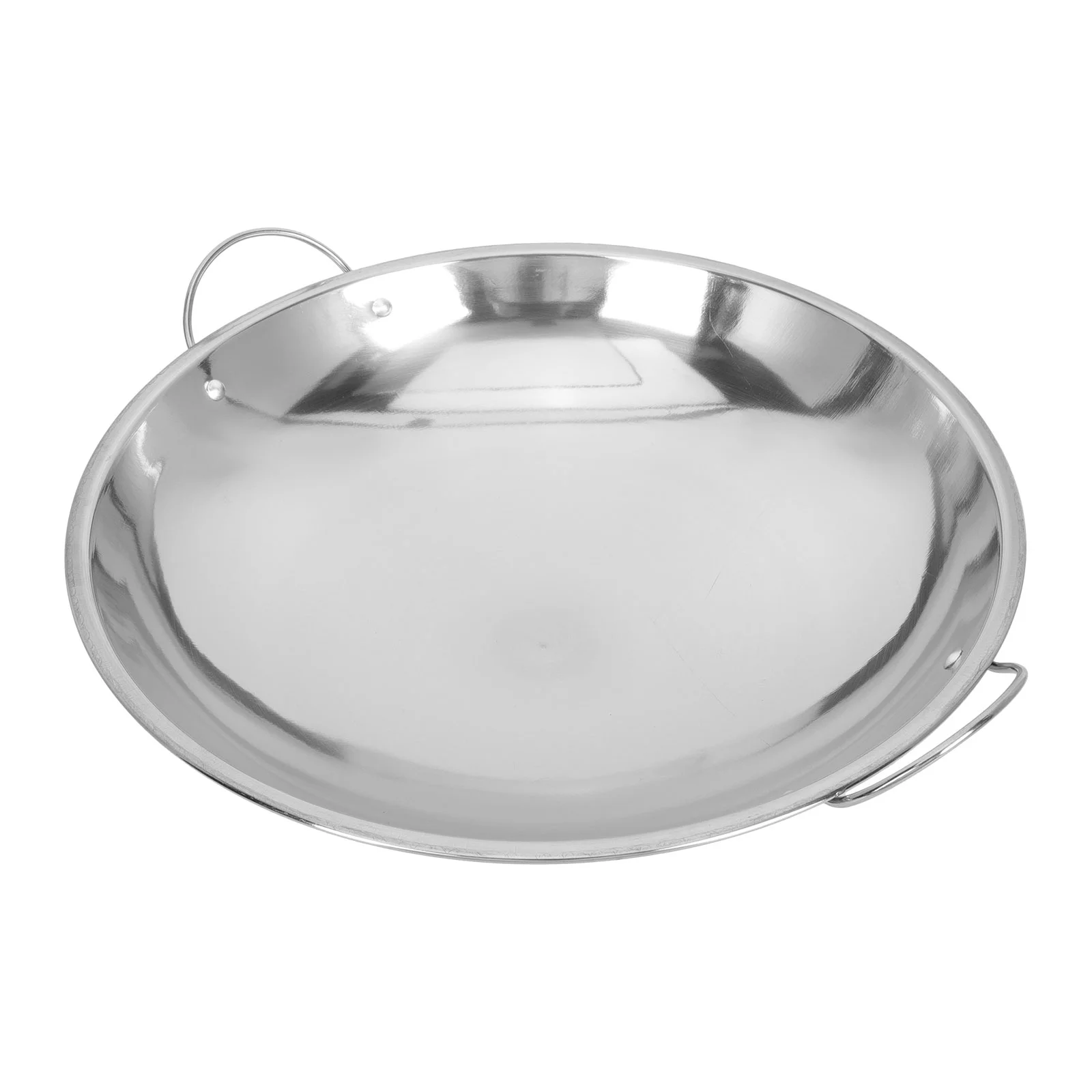 

Steamer Pan Stainless Steel Everyday Pot With Handle Round Serving Platter Appetizer Plates Dinner Serving Pan For Seafood Cold