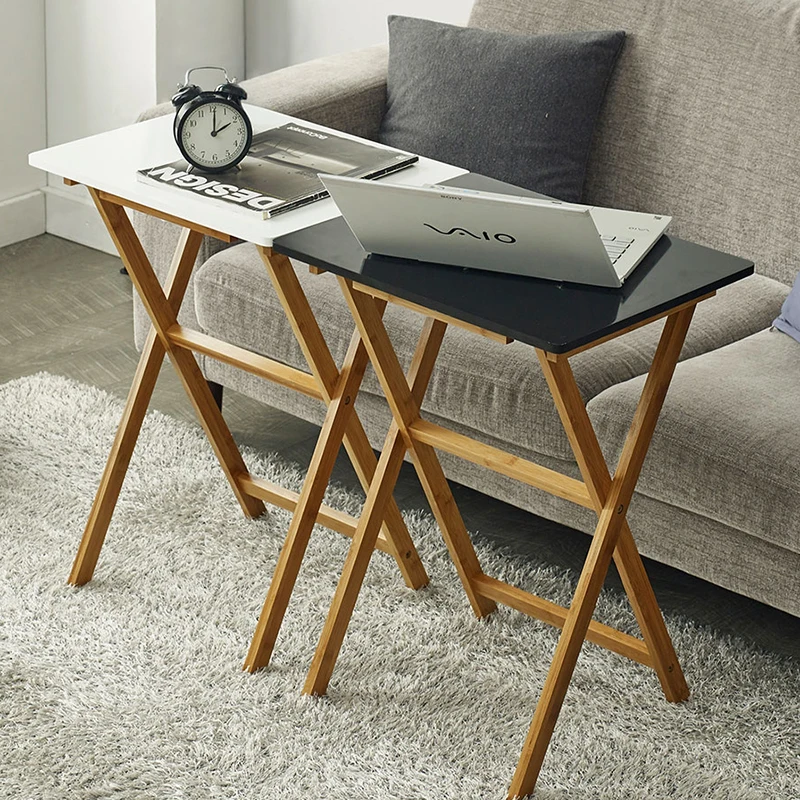 

Стол компьютерный деревянный для офиса, портативная прикроватная тумбочка для чтения и письма, офисная мебель OA50CD
