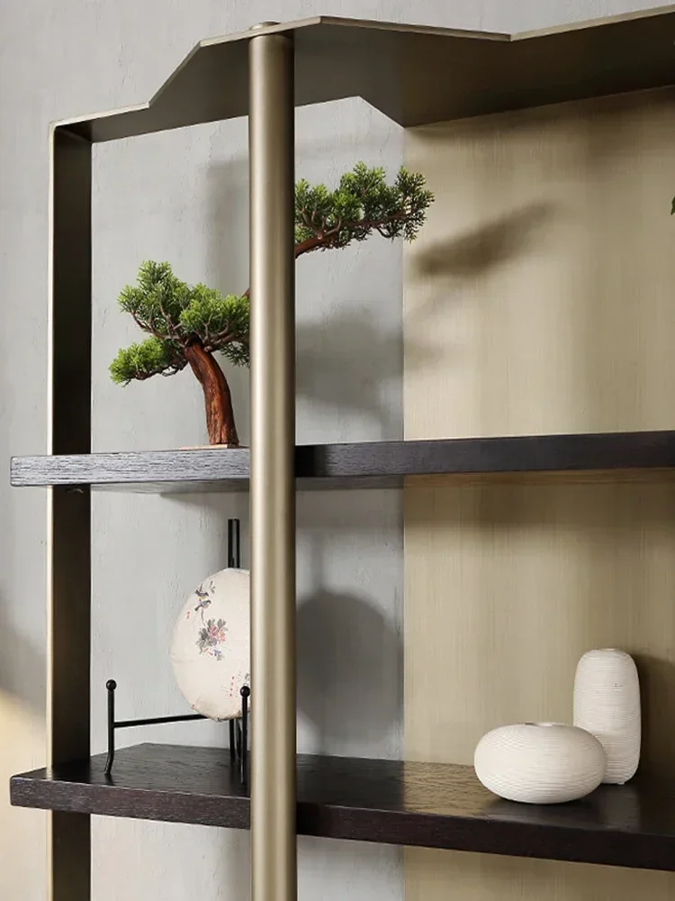 Книжная полка из нержавеющей стали стеллаж для хранения офисная Bogo дизайнерская