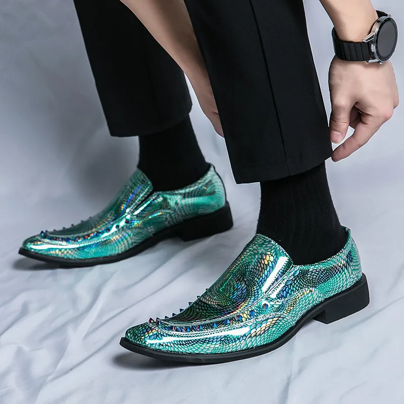 Мужские классические туфли черные