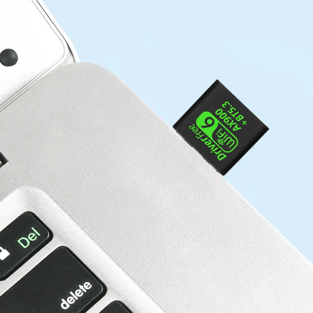 USB WiFi 6 Bluetooth-совместимый адаптер 5.3 беспроводная сетевая карта 900 Мбит/с