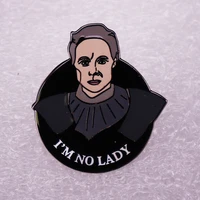 a female character in a classic fantasy war series television brooches badge for bag lapel pin buckle jewelry gift for friends
