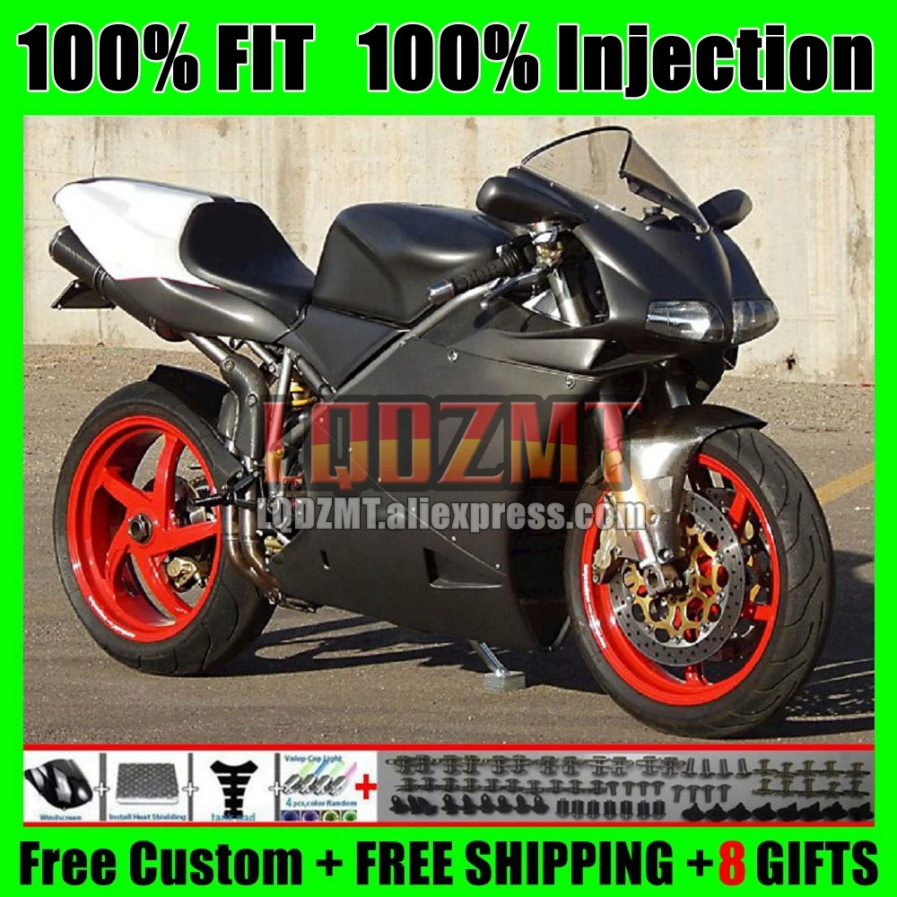 Впрыск для DUCATI 748 853 916 996 998 S R 94 95 96 97 98 99 00 01 02 126No.38 916S 996S 998S 1994 2002 Обтекатели матовый
