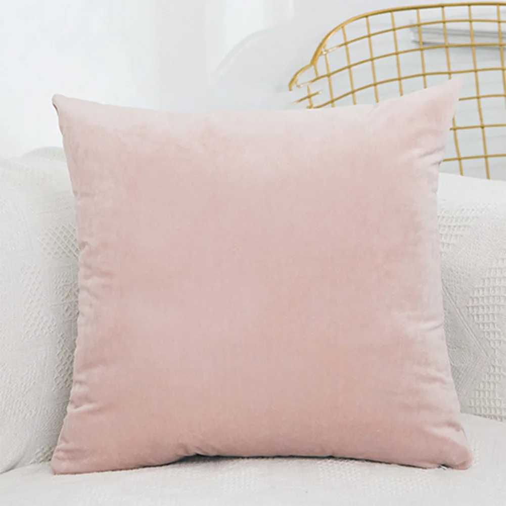 

Cushion Cover Velvet Soft Decorative Square Cushion Case For Sofa Car Home Cozy Pillowcase Nordic Home Decor 60x60cm
