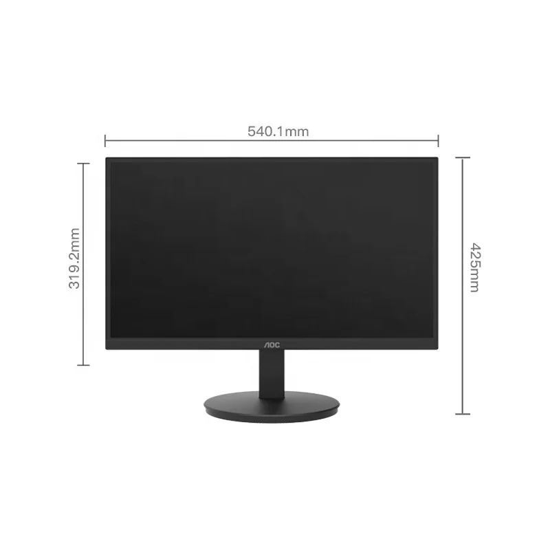 Фото AOC 24E11XHM 23,8-дюймовый широкий монитор Full HD VA Love Eye с низким синим светом без вспышки Офисный дисплей VGA Экран HDMI + VGA №1