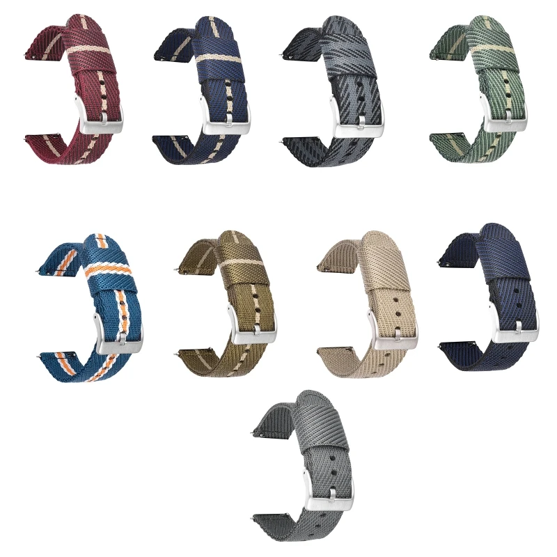 

Регулируемый браслет 67JA для huaweiGT2 20 мм, спортивный нейлоновый ремешок для смарт-часов