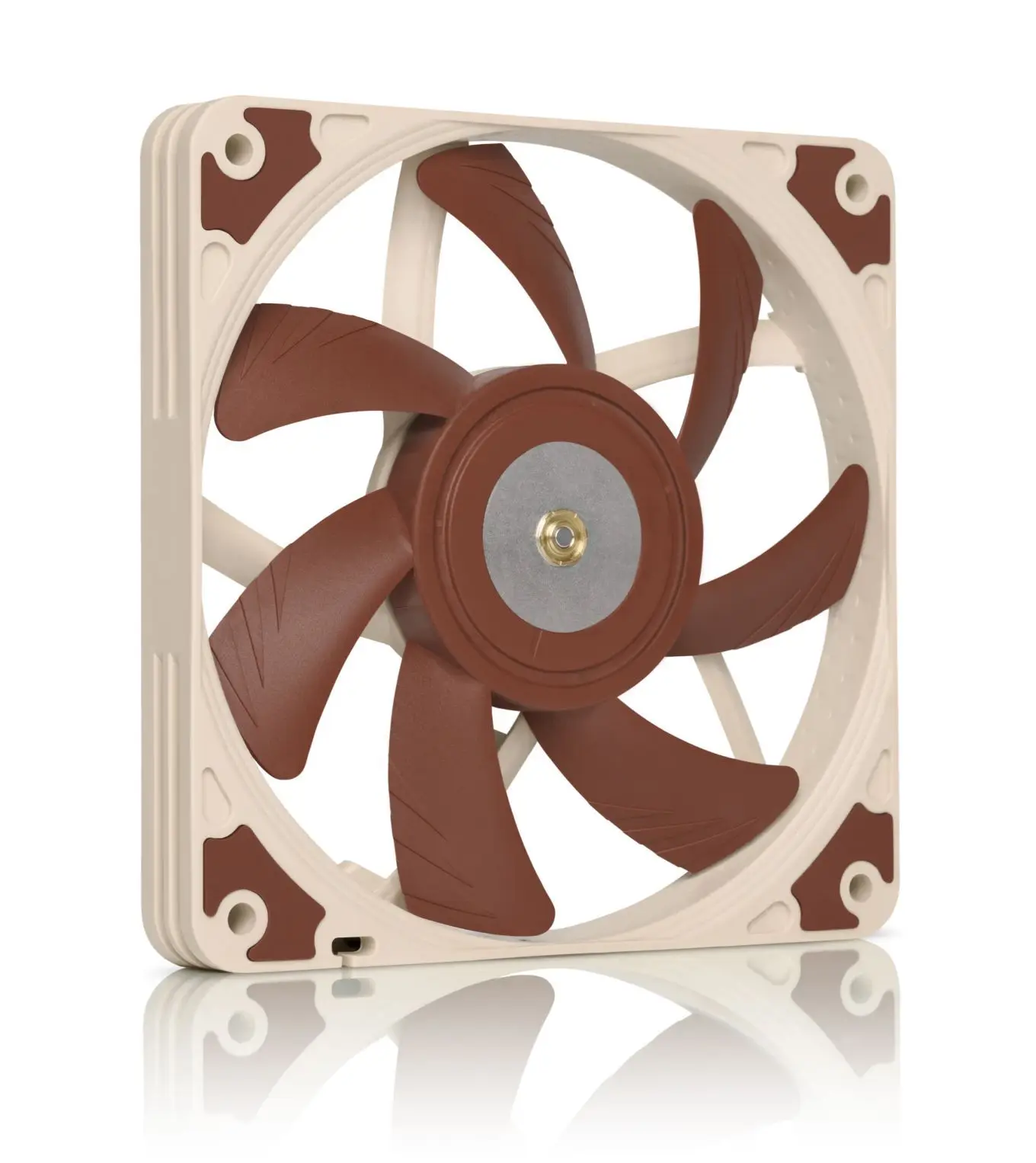 Фото Noctua NF-A12x15 PWM Chromax.Black.Swap 120 мм тонкий тихий корпус охлаждения процессора бесшумный радиатор кулер вентилятор 4-контактный контроль температуры №3