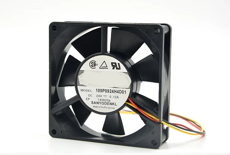 

New original 109P0924H4D01 9CM 9025 24V 0.12A inverter cooling fan three lines
