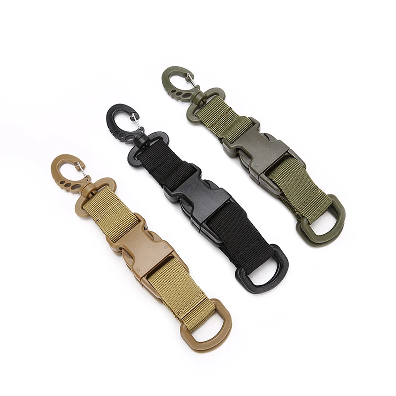 

EDC Mutitool Camping Equipment Outdoor Gear Hiking Accessories Carabiner Keychain Buckle Molle Webbing Backpack Strap Belt Clip