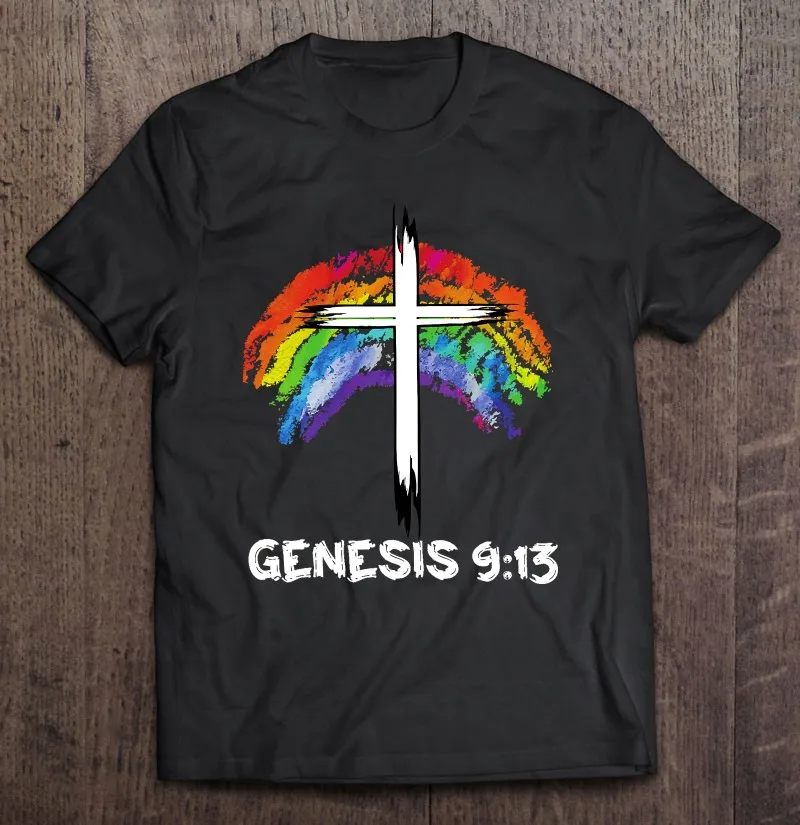 

Genesis 913 футболка большого размера с надписью «Take Back The Rainbow Bible Genesis Christian»