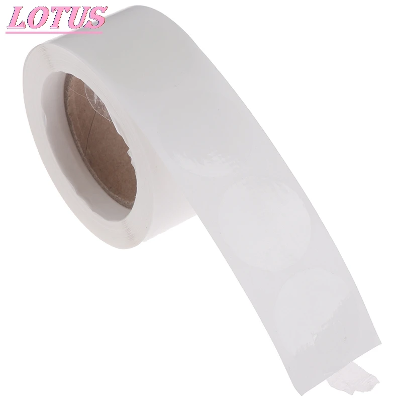 

500pcs/Roll Round Pvc Clear Sticker Scrapbooking For Package And Evenlope Seal Labels Sticker Office Stationery Sticker