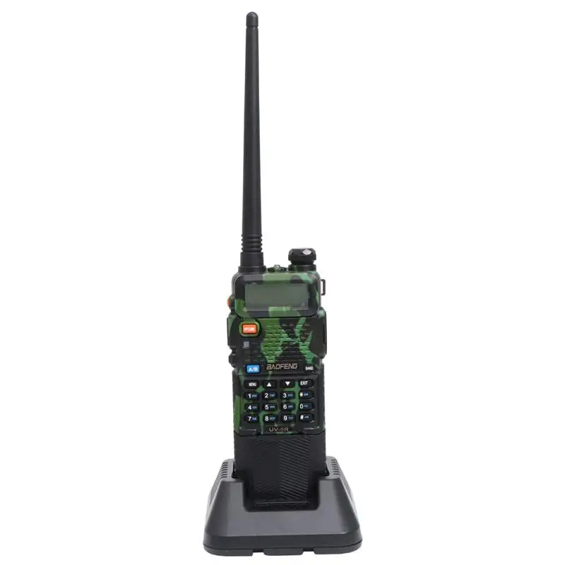 

Wireless Handheld Walkie Talkie Dual Band Amateur Two Way Radio UHF/VHF 136-174/400-470Mhz FM Transceiver with EU Plug