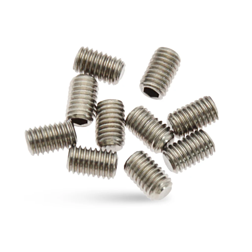 

10 шт. Безголовый винт из нержавеющей стали высококачественный уникальный дизайн изысканный внешний вид легкая установка длинные болты