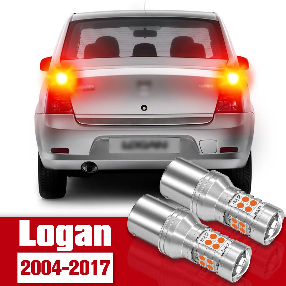 

2pcs Brake Light Accessories LED Bulb Lamp For Dacia Logan 1 2 2004 2005 2006 2007 2008 2009 2010 2011 2012 2013 2014 2015 2016