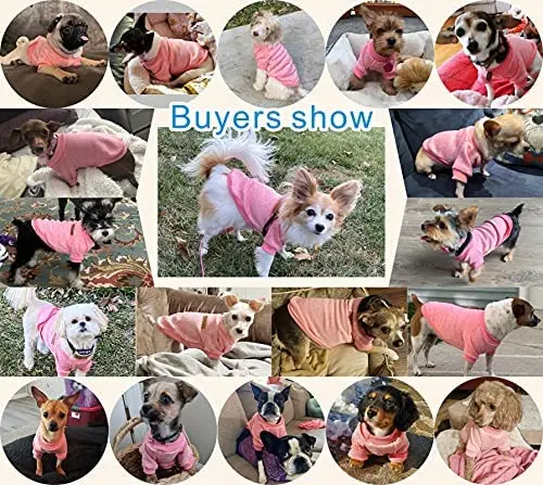 

Pet Dog Clothes Dog Sweater Soft Thickening Warm Pup Dogs Shirt Winter Puppy Sweater for Dogs