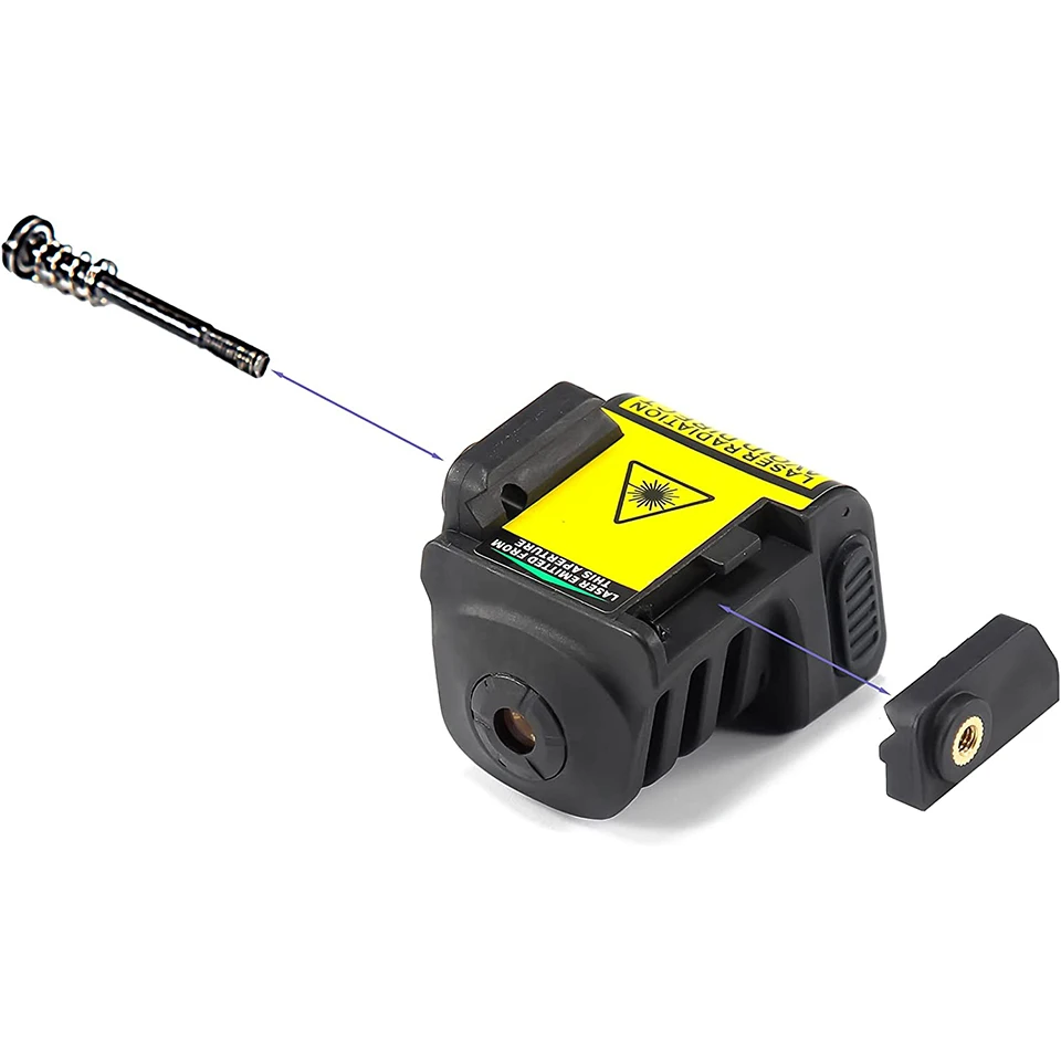 Тактический лазерный прицел красный зеленый синий луч USB Перезаряжаемый