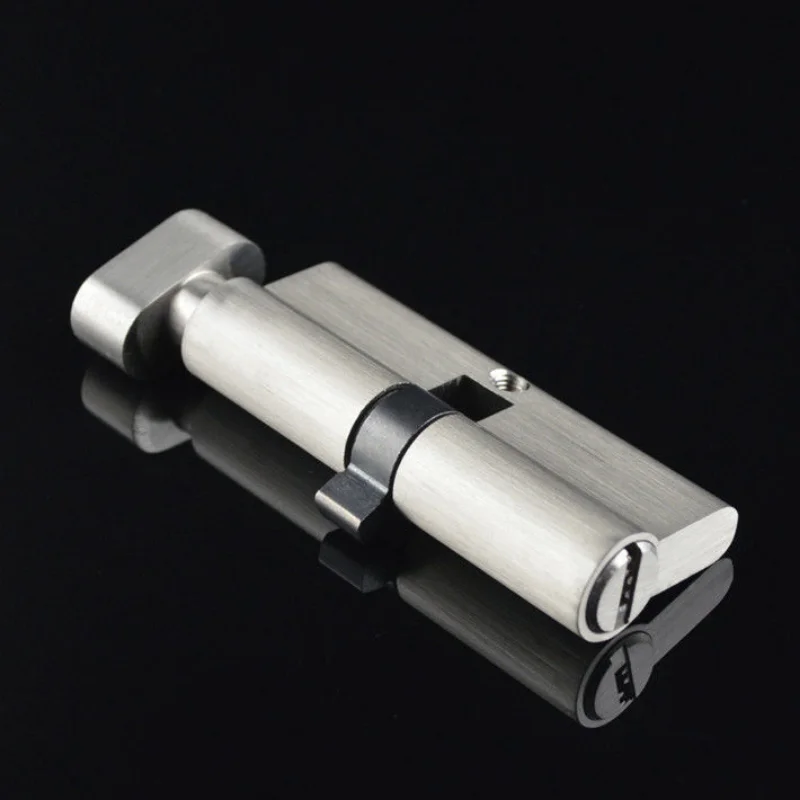 Дверной замок для помещений большой медный с ручкой 50 55 60 65 70 75 80 85 90 95 100 110 120 мм