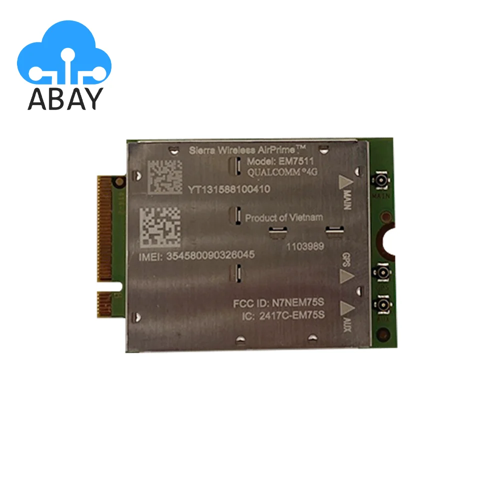 

Sierra Wireless AirPrime EM7511 Wireless Network Card for Laptop Sierra Wireless Cat-12 LTE 4G Module with CBRS First Net
