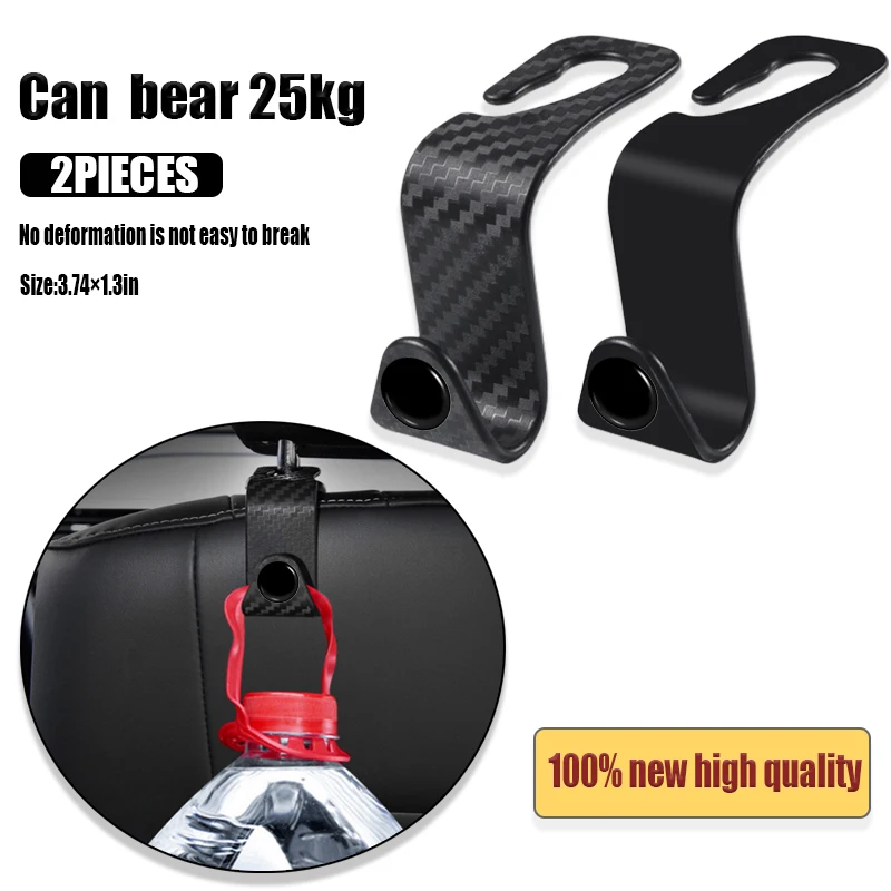 

Car Universal Auto Seat Headrest Hook Storage Hanger for Audi TT S4 5 6 A1 2 3 4 5 6 7 8 Q1 2 3 4 5 6 7 8 B8 9 6 Car Accessories